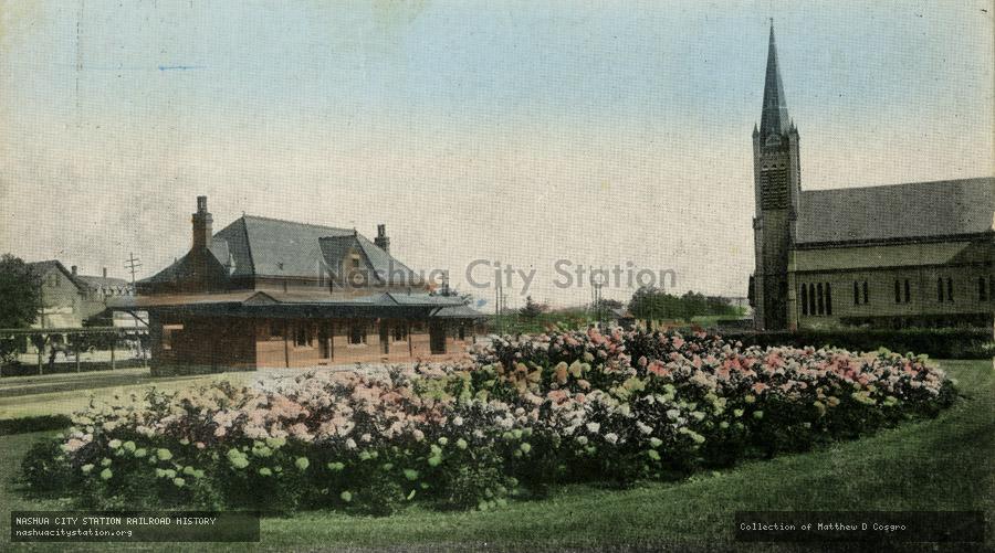 Postcard: Tuttle Park, Upper Station & St. Joseph
